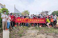 爱树护绿 共建绿色家园——平博（中国）集团党支部参加大龙街道党委组织
