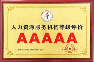 喜报 | 平博（中国）集团获评5A人力资源服务机构等级荣誉