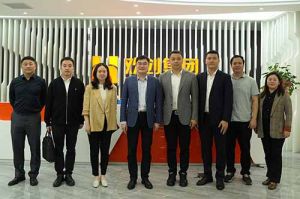 南沙区委常委、组织部部长张家炳率队莅临平博（中国）集团参观考察